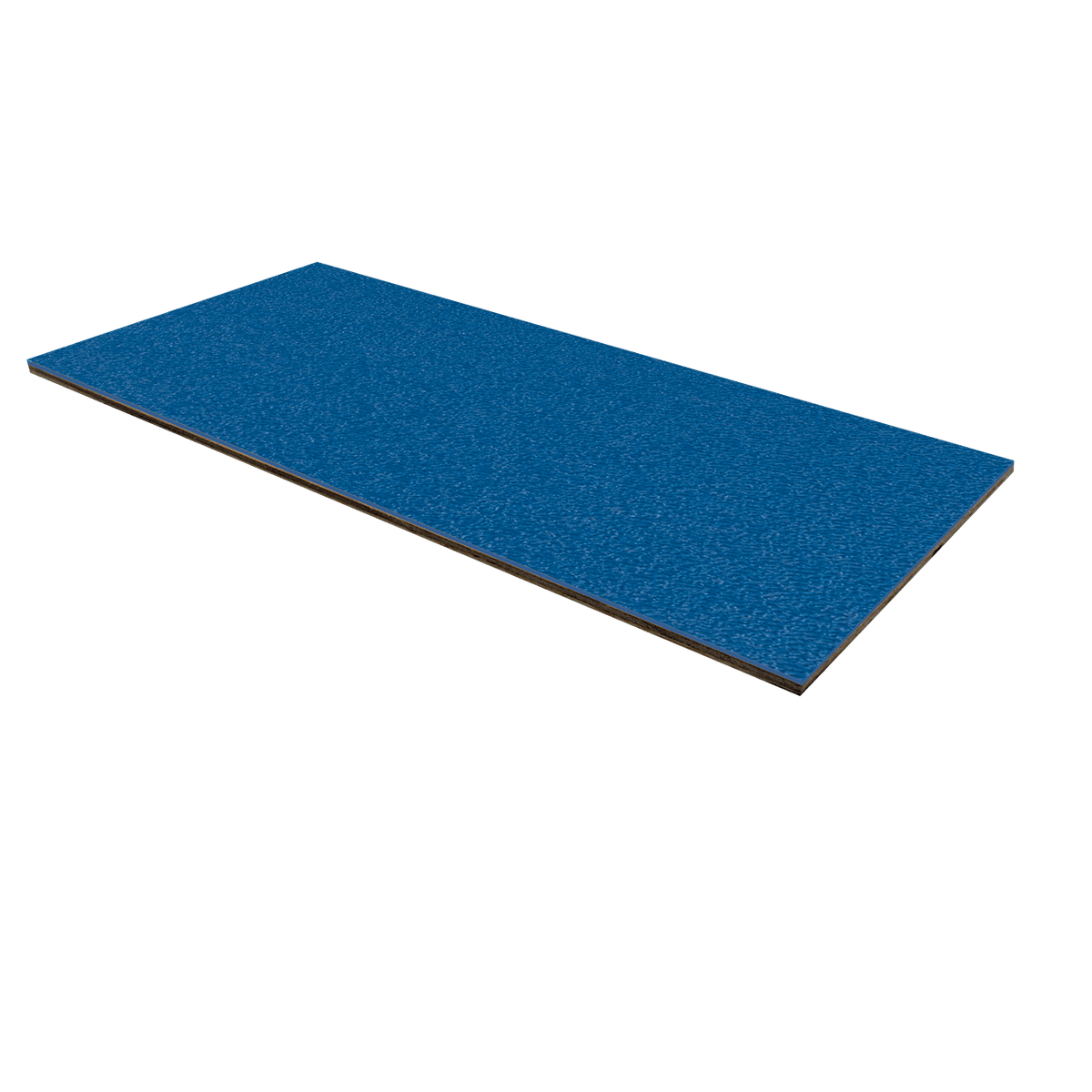 1/8&quot; Luan Plywood ABS Laminate - Medium Blue