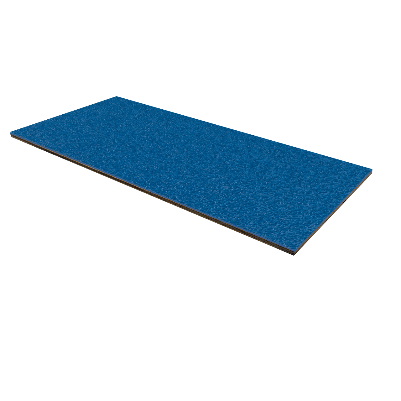 1/8" Luan Plywood ABS Laminate - Medium Blue