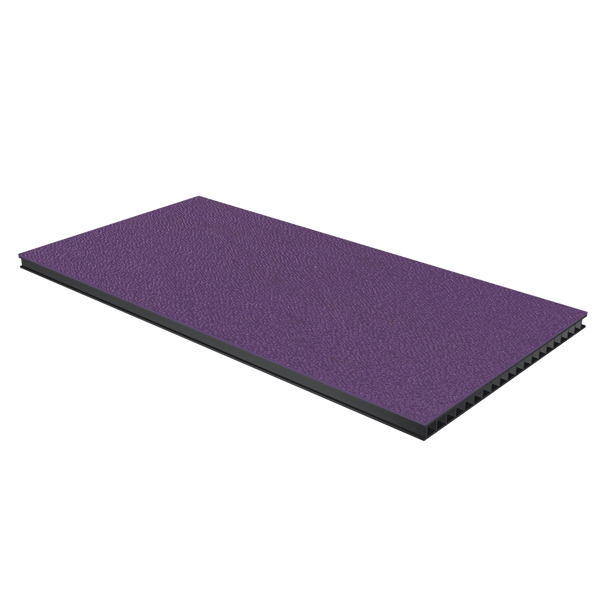 1/4&quot; Corrugated Laminate - Purple