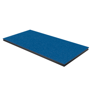 1/4in Corrugated Laminate - Medium Blue