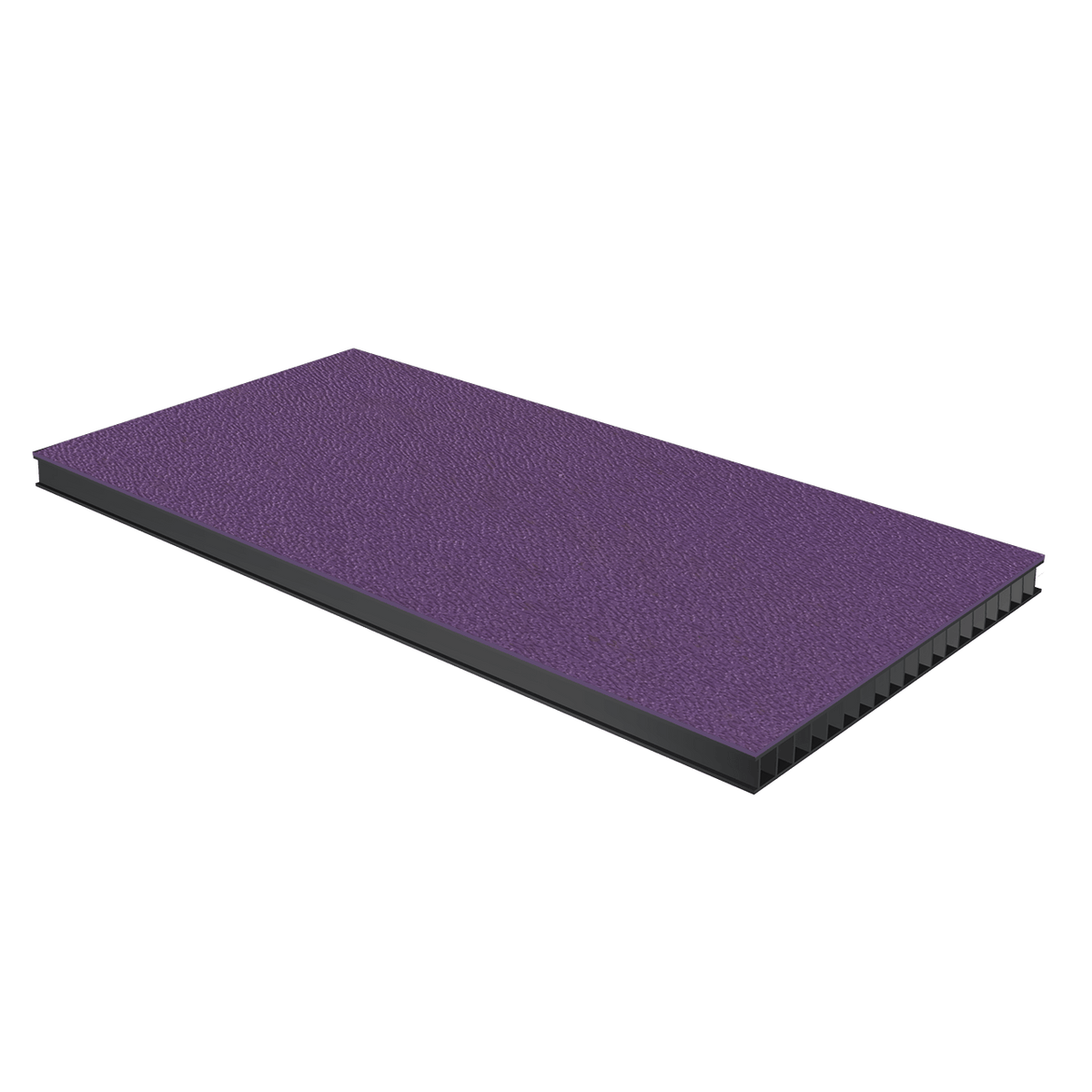3/8&quot; Corrugated Laminate - Purple