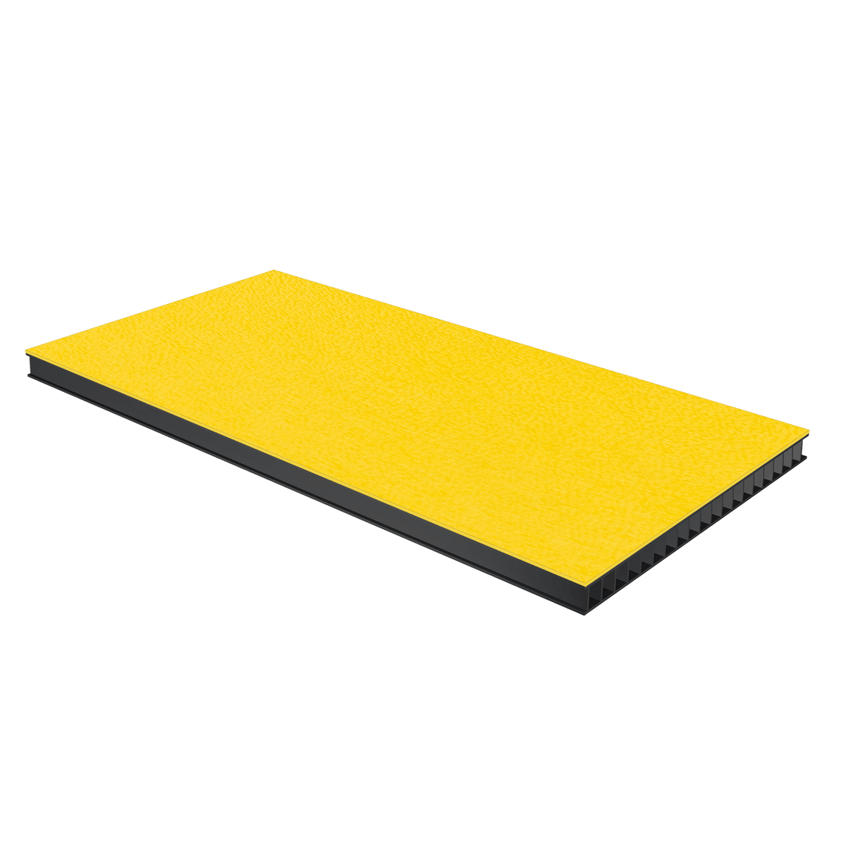 3/8" Corrugated Laminate - Yellow