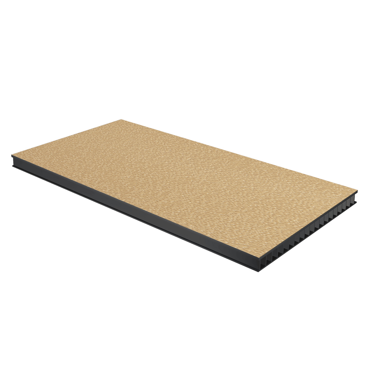 3/8" Corrugated Laminate - Desert Tan