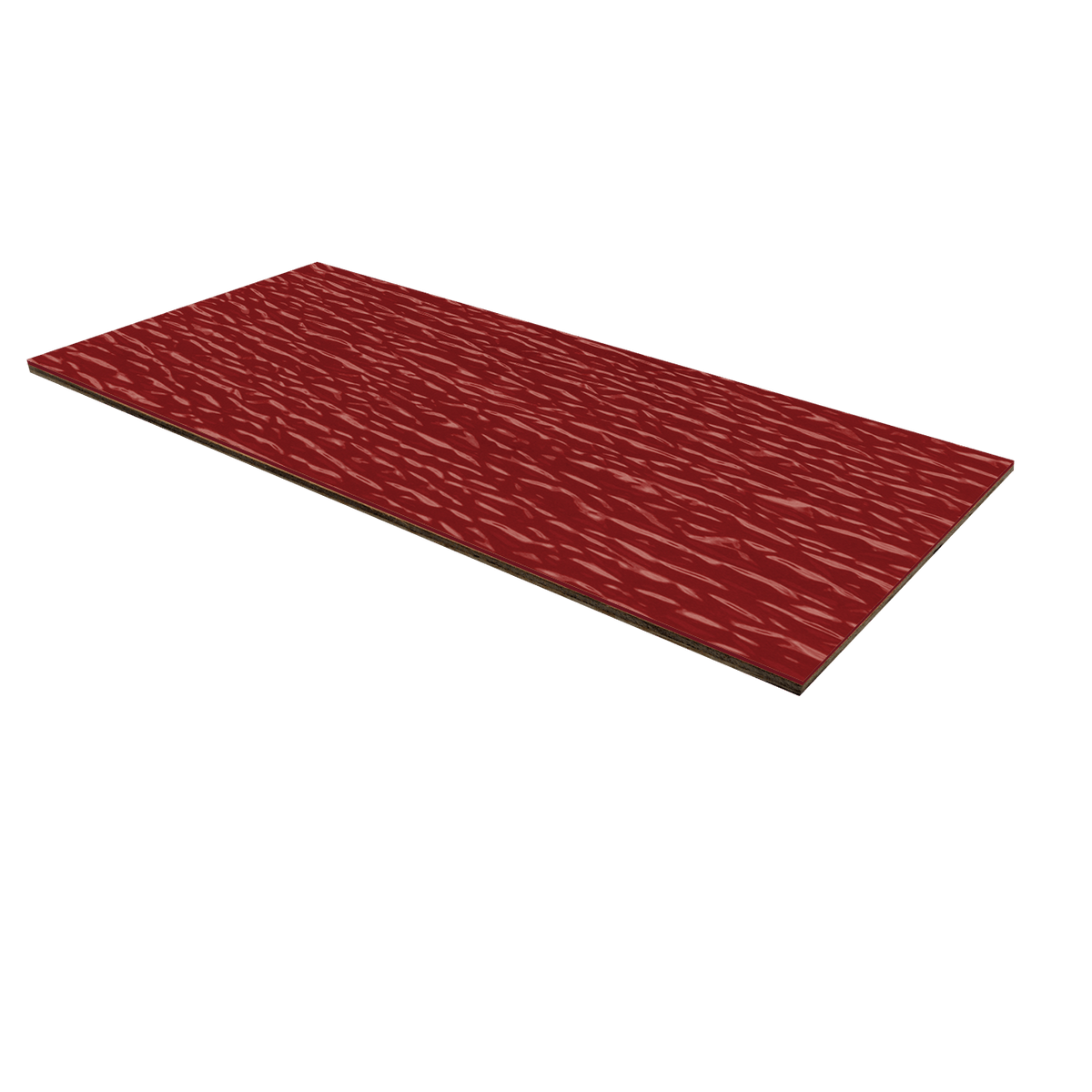1/8&quot; Textured Fiberglass Laminate - Red