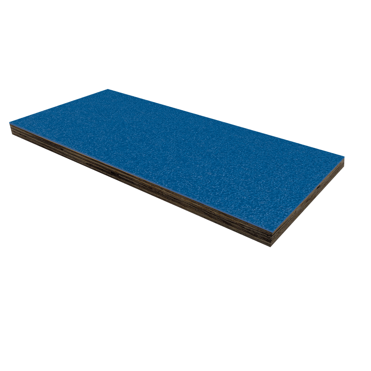1/2" Birch Plywood Laminate - Medium Blue
