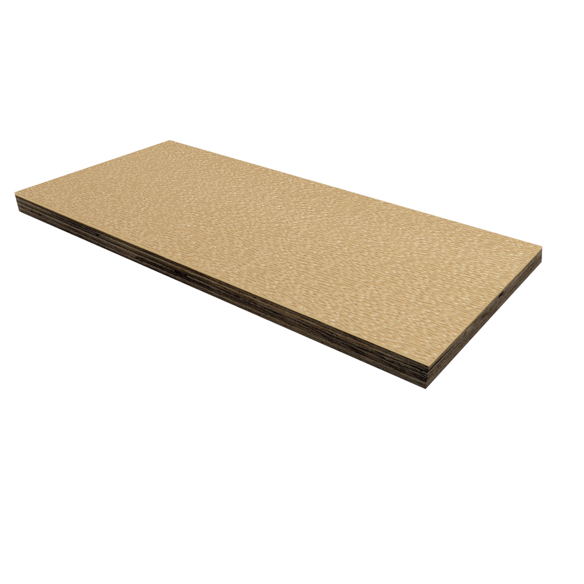 1/2&quot; Birch Plywood Laminate - Desert Tan