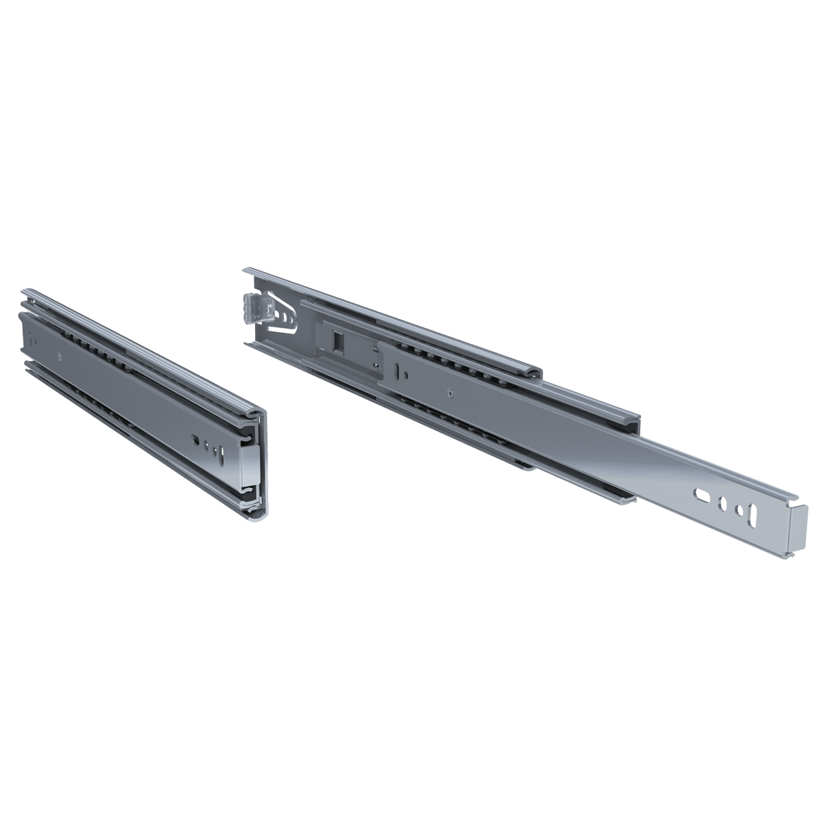 Pair of 12&quot; 130 lbs. full extension drawer slides