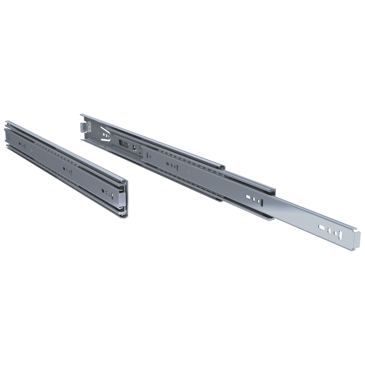 Pair of 18&quot; 130 lbs. full extension drawer slides