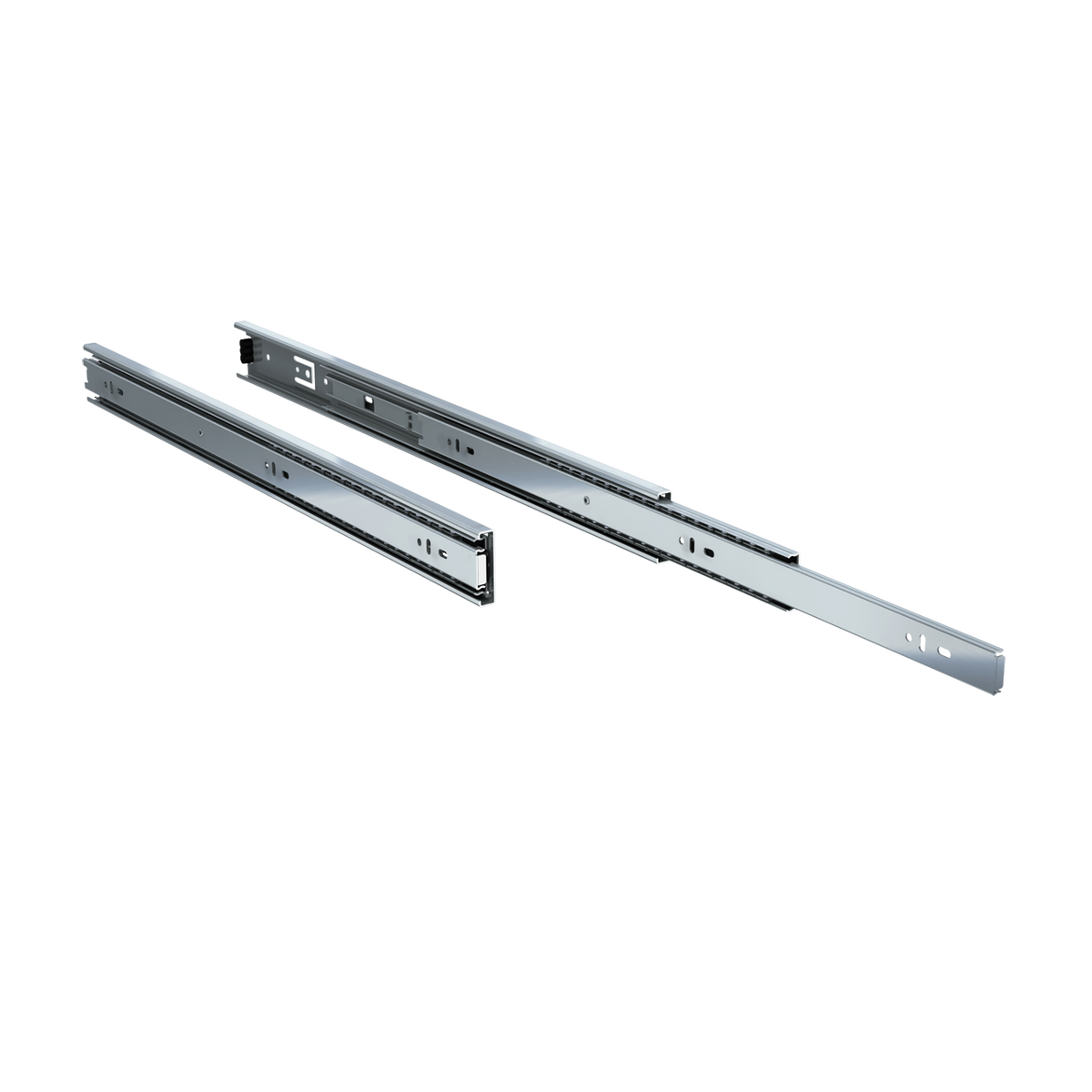 Pair of 22&quot; 100 lbs. full extension soft close  drawer slides