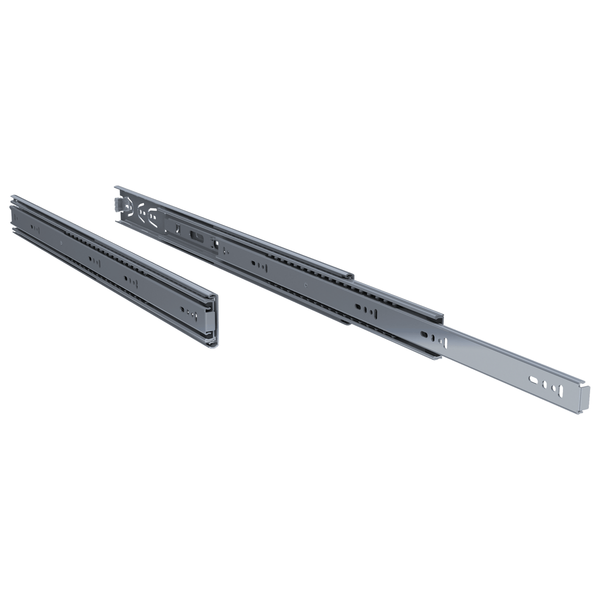 Pair of 22&quot; 130 lbs. full extension drawer slides