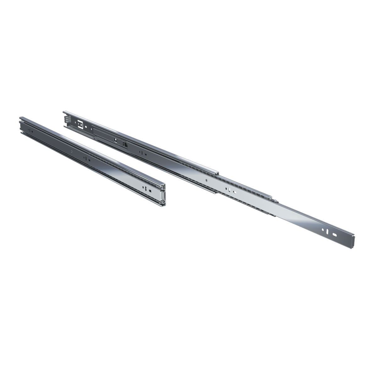 Pair of 28&quot; 100 lbs. full extension drawer slides