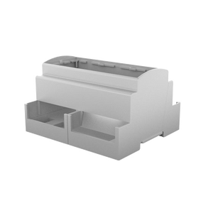 Italtronic Modulbox XTS Plastic Enclosure Case, Grey - 25.0601000.BL 6MH53-A