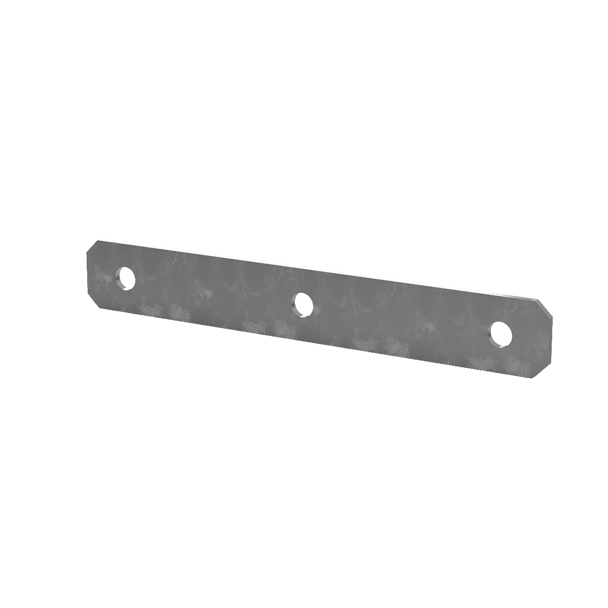Backing plate with 3 holes for surface mount handles