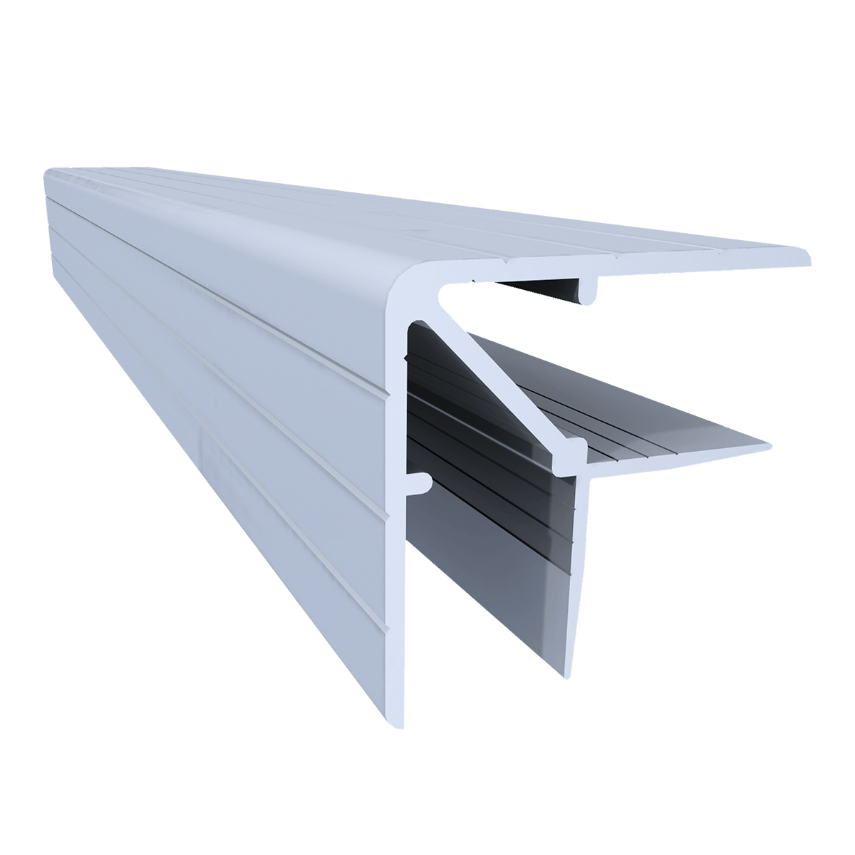Angle double en aluminium 1/2", longueur 10 pieds