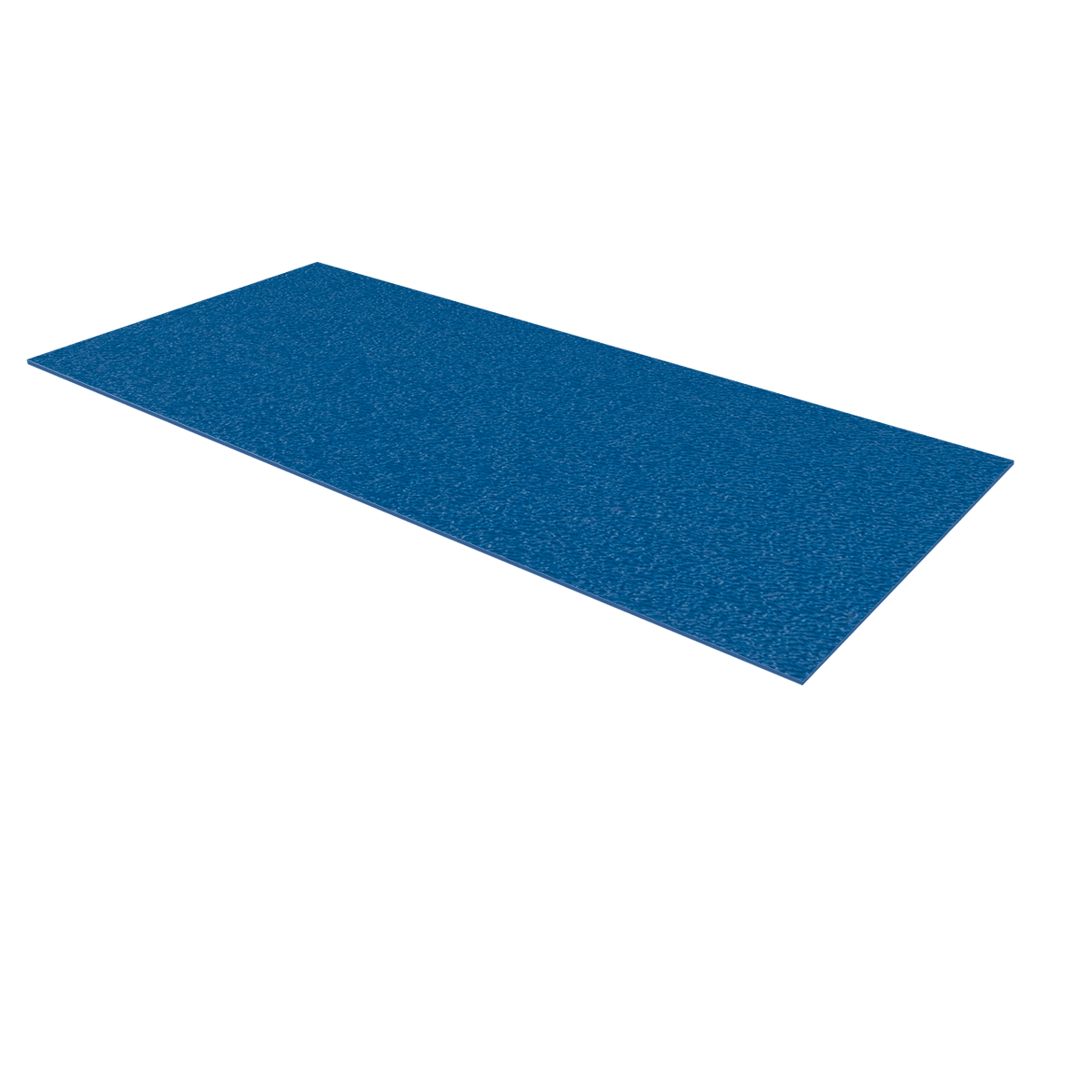 Plastique ABS en feuilles - Bleu moyen